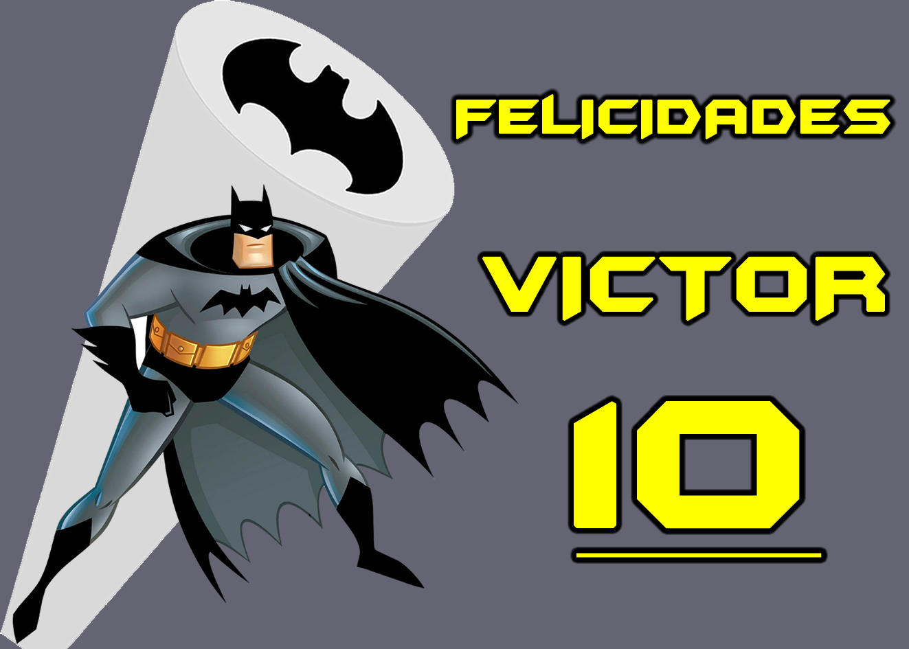 OBLEA de Batman rectangular personalizada para pastel o Tarta, especial para cumpleaños