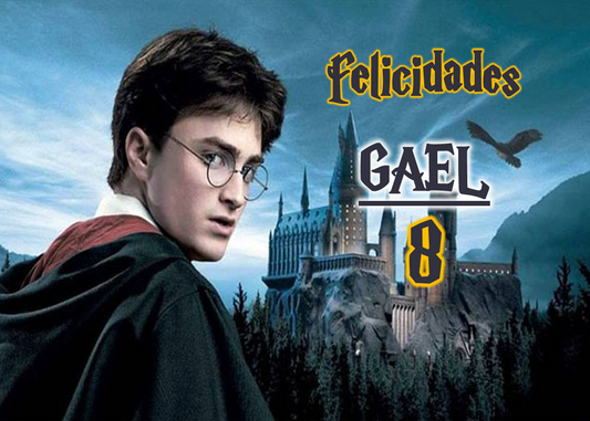 OBLEA de Harry Potter 2 rectangular personalizada para pastel o Tarta, especial para cumpleaños