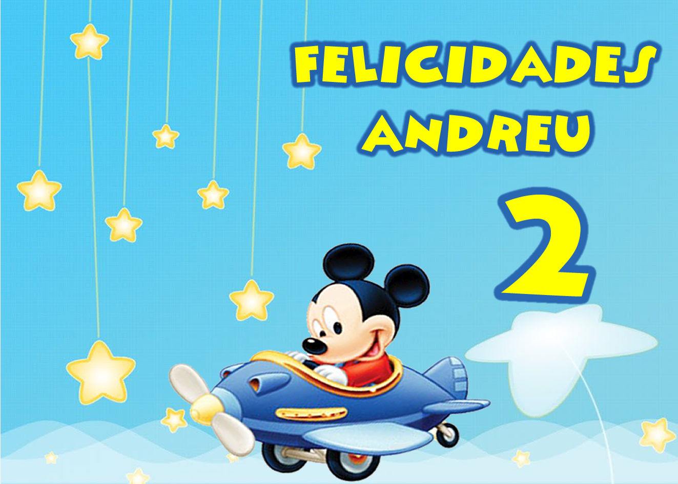 OBLEA de Mickey bebe rectangular personalizada para pastel o Tarta, especial para cumpleaños