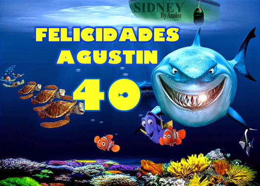 OBLEA de Nemo rectangular personalizada para pastel o Tarta, especial para cumpleaños
